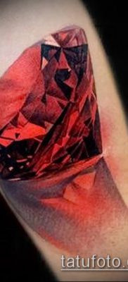фото тату рубин (ruby tattoo) (значение) — пример рисунка — 002 tatufoto.com