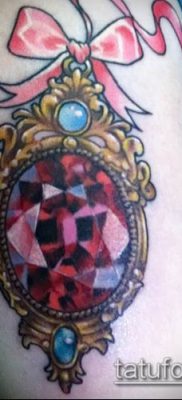 фото тату рубин (ruby tattoo) (значение) — пример рисунка — 007 tatufoto.com