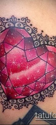 фото тату рубин (ruby tattoo) (значение) — пример рисунка — 012 tatufoto.com
