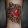 фото тату рубин (ruby tattoo) (значение) - пример рисунка - 036 tatufoto.com
