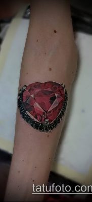фото тату рубин (ruby tattoo) (значение) — пример рисунка — 037 tatufoto.com
