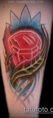 фото тату рубин (ruby tattoo) (значение) — пример рисунка — 054 tatufoto.com
