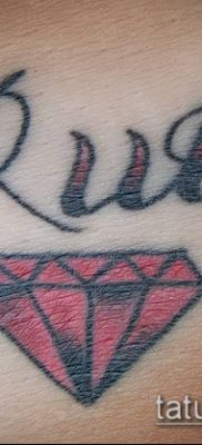 фото тату рубин (ruby tattoo) (значение) — пример рисунка — 055 tatufoto.com