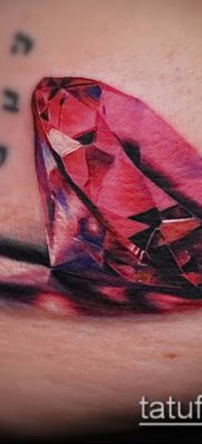 фото тату рубин (ruby tattoo) (значение) — пример рисунка — 057 tatufoto.com