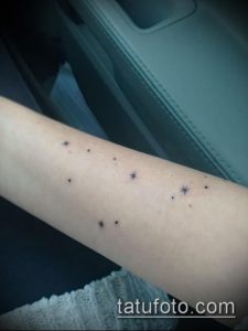 фото тату созвездие (значение) - пример интересного рисунка тату - 018 tatufoto.com