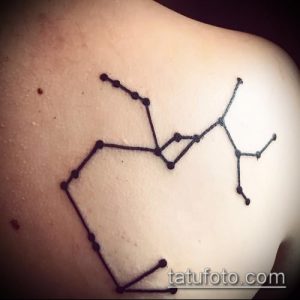 фото тату созвездие (значение) - пример интересного рисунка тату - 019 tatufoto.com