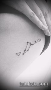 фото тату созвездие (значение) - пример интересного рисунка тату - 022 tatufoto.com
