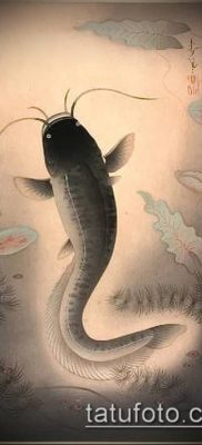фото тату сом (catfish tattoo) (значение) — пример рисунка — 004 tatufoto.com