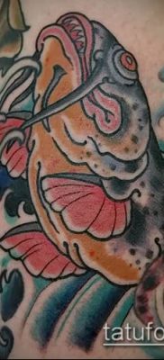 фото тату сом (catfish tattoo) (значение) — пример рисунка — 013 tatufoto.com