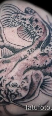 фото тату сом (catfish tattoo) (значение) — пример рисунка — 017 tatufoto.com