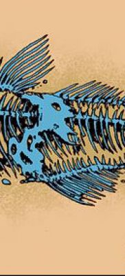 фото тату сом (catfish tattoo) (значение) — пример рисунка — 025 tatufoto.com