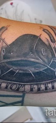 фото тату сом (catfish tattoo) (значение) — пример рисунка — 034 tatufoto.com