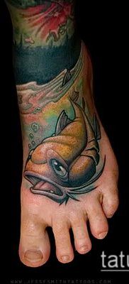 фото тату сом (catfish tattoo) (значение) — пример рисунка — 041 tatufoto.com