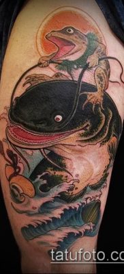 фото тату сом (catfish tattoo) (значение) — пример рисунка — 059 tatufoto.com