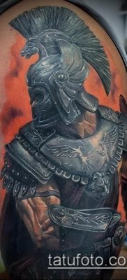 фото тату спартанец (tattoo Spartan) (значение) — пример рисунка — 017 tatufoto.com
