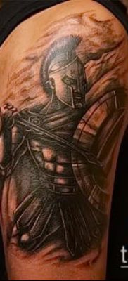 фото тату спартанец (tattoo Spartan) (значение) — пример рисунка — 072 tatufoto.com