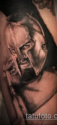 фото тату спартанец (tattoo Spartan) (значение) — пример рисунка — 075 tatufoto.com