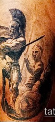 фото тату спартанец (tattoo Spartan) (значение) — пример рисунка — 084 tatufoto.com