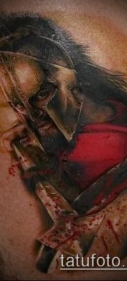 фото тату спартанец (tattoo Spartan) (значение) — пример рисунка — 096 tatufoto.com
