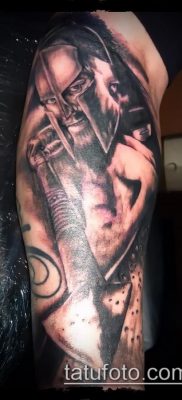 фото тату спартанец (tattoo Spartan) (значение) — пример рисунка — 099 tatufoto.com