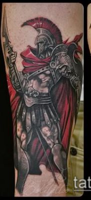 фото тату спартанец (tattoo Spartan) (значение) — пример рисунка — 115 tatufoto.com