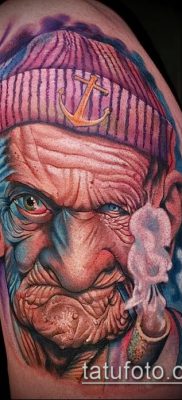 фото тату старец (значение) — пример интересного рисунка тату — 004 tatufoto.com