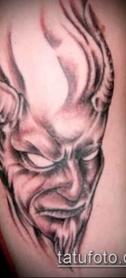фото тату черт (devil tattoo) (значение) — пример рисунка — 004 tatufoto.com