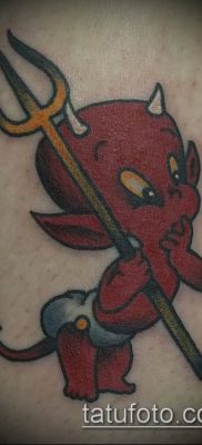 фото тату черт (devil tattoo) (значение) — пример рисунка — 006 tatufoto.com