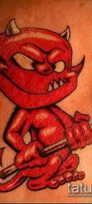 фото тату черт (devil tattoo) (значение) — пример рисунка — 012 tatufoto.com