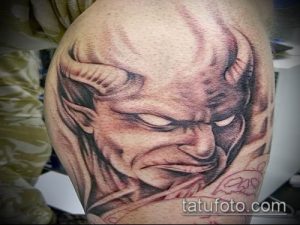 фото тату черт (devil tattoo) (значение) - пример рисунка - 016 tatufoto.com