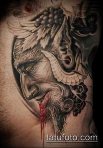 фото тату черт (devil tattoo) (значение) - пример рисунка - 017 tatufoto.com