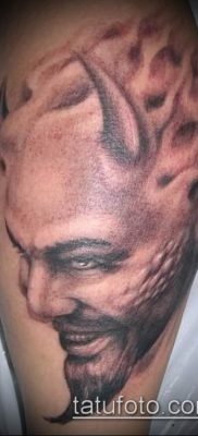 фото тату черт (devil tattoo) (значение) — пример рисунка — 024 tatufoto.com
