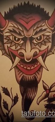 фото тату черт (devil tattoo) (значение) — пример рисунка — 036 tatufoto.com