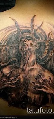 фото тату черт (devil tattoo) (значение) — пример рисунка — 038 tatufoto.com