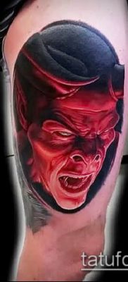 фото тату черт (devil tattoo) (значение) — пример рисунка — 046 tatufoto.com