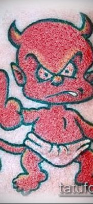 фото тату черт (devil tattoo) (значение) — пример рисунка — 047 tatufoto.com