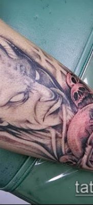 фото тату черт (devil tattoo) (значение) — пример рисунка — 048 tatufoto.com