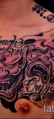 фото тату черт (devil tattoo) (значение) — пример рисунка — 056 tatufoto.com