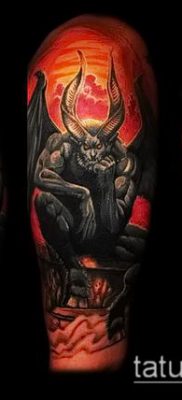 фото тату черт (devil tattoo) (значение) — пример рисунка — 059 tatufoto.com