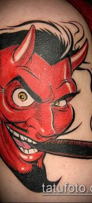 фото тату черт (devil tattoo) (значение) — пример рисунка — 060 tatufoto.com