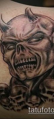 фото тату черт (devil tattoo) (значение) — пример рисунка — 062 tatufoto.com