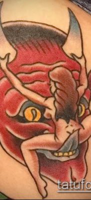 фото тату черт (devil tattoo) (значение) — пример рисунка — 073 tatufoto.com