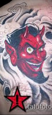 фото тату черт (devil tattoo) (значение) — пример рисунка — 074 tatufoto.com