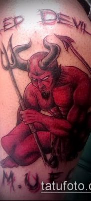 фото тату черт (devil tattoo) (значение) — пример рисунка — 078 tatufoto.com