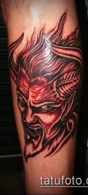 фото тату черт (devil tattoo) (значение) — пример рисунка — 079 tatufoto.com