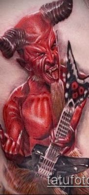 фото тату черт (devil tattoo) (значение) — пример рисунка — 080 tatufoto.com