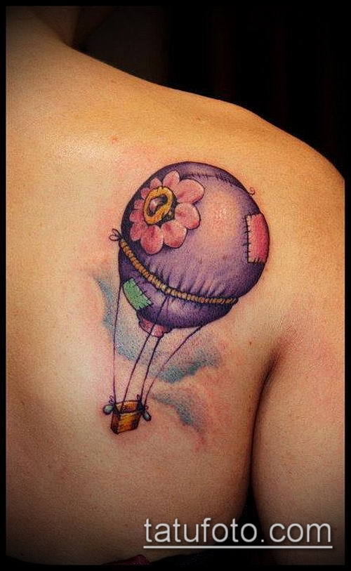 Значение татуировок. фото тату воздушный шар (Balloon tattoo) (значение) - ...