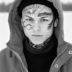 Жители Москвы с татуировками на лице - еще - фото 6