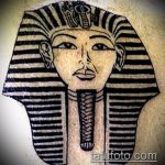 ТАТУ В ЕГИПЕТСКОМ СТИЛЕ №953 - уникальный вариант рисунка, который хорошо можно использовать для переделки и нанесения как тату в египетском стиле чикаго