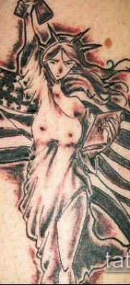 фото ТАТУ СТАТУЯ СВОБОДЫ (Tattoo) (значение) — пример рисунка — 004 tatufoto.com
